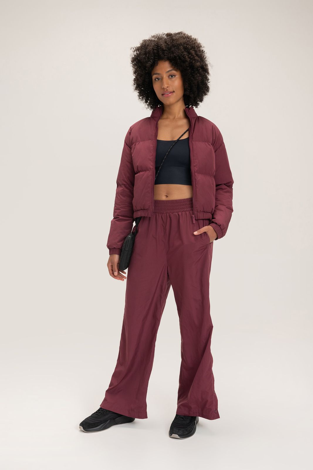 Calça Puffer Side Beet
