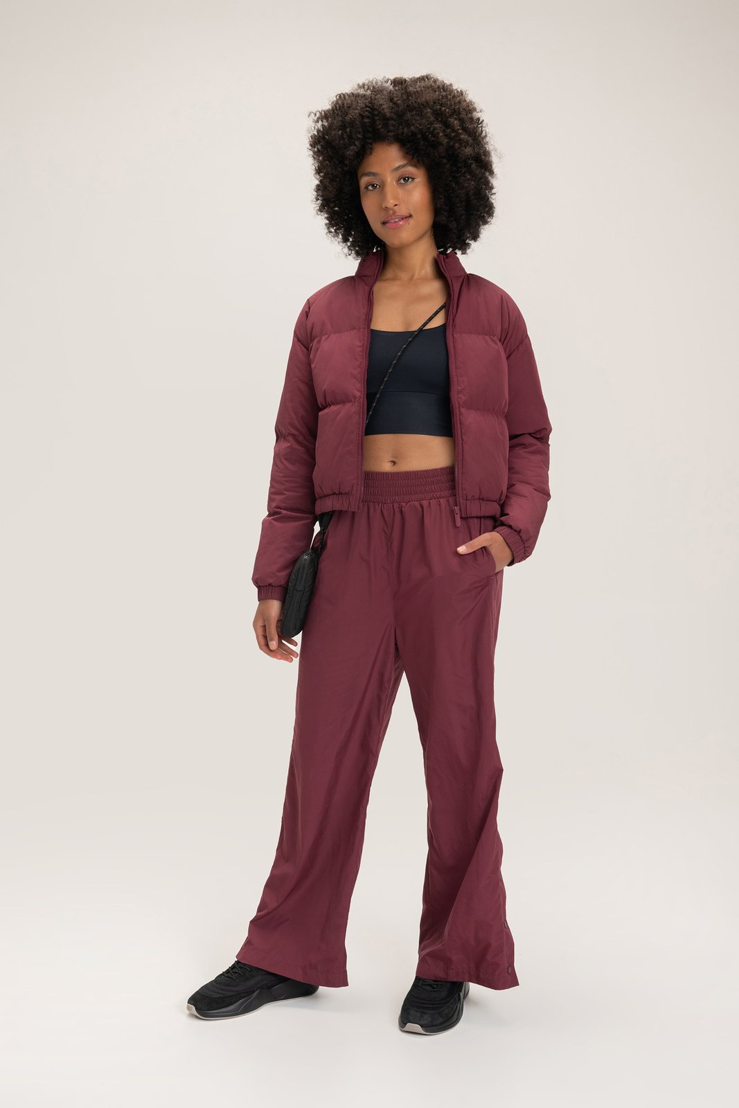 Calça Puffer Side Beet