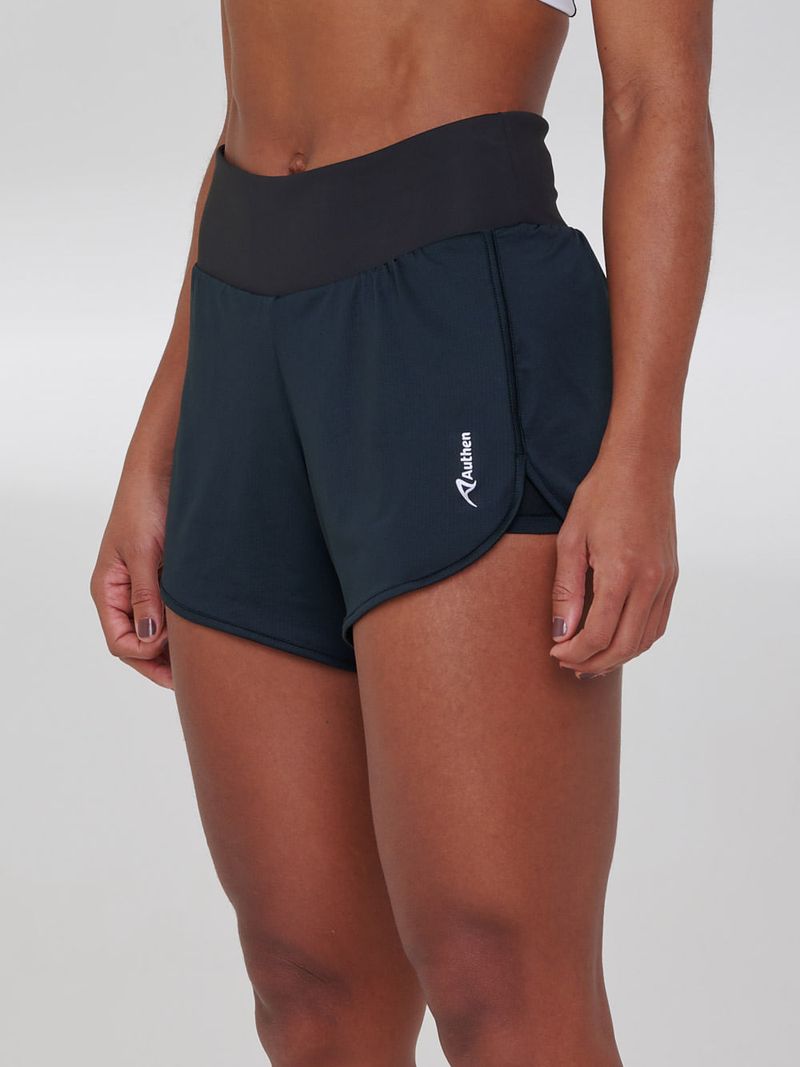 SHORT COM BERMUDA ESSENTIAL RUN AGILITY 1 BOLSO 8CM 2