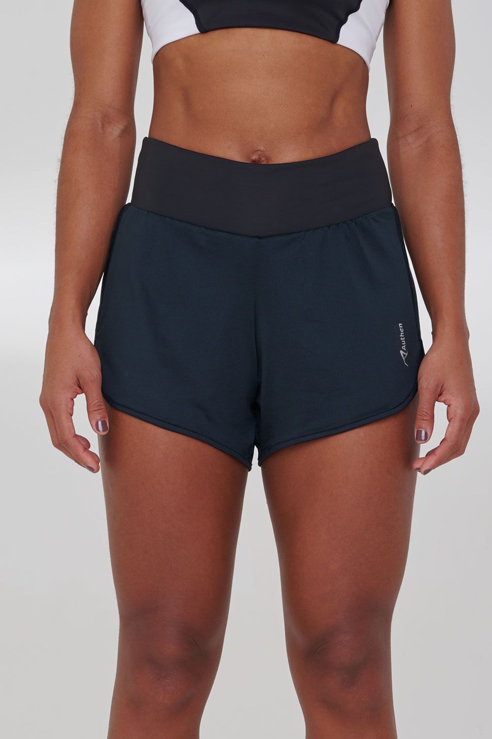 SHORT COM BERMUDA ESSENTIAL RUN AGILITY 1 BOLSO 8CM 3