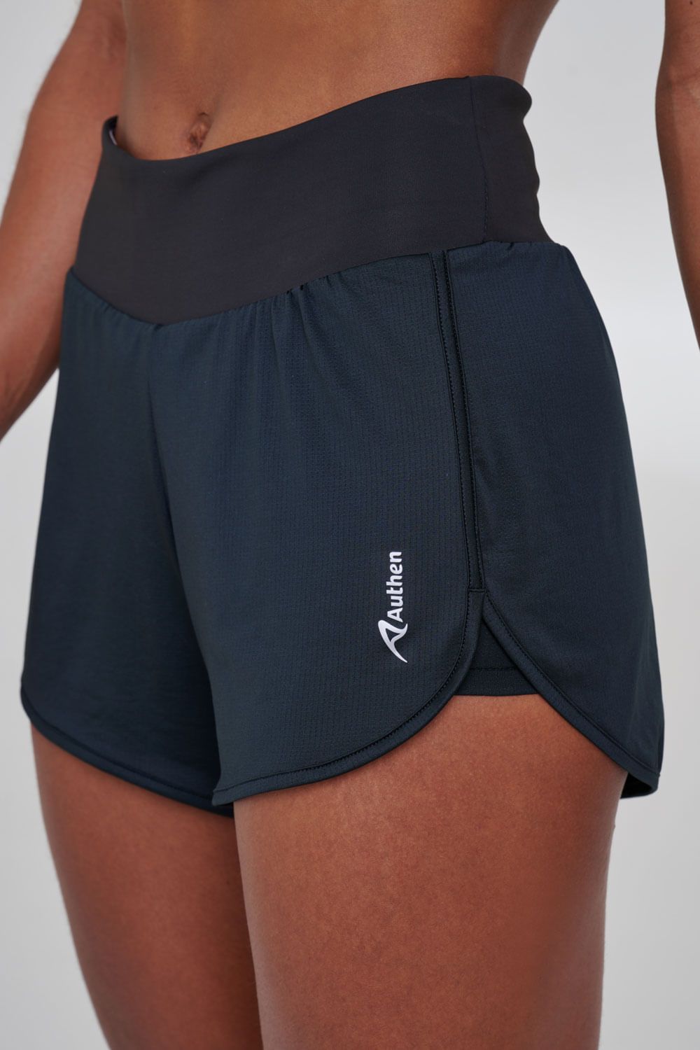 SHORT COM BERMUDA ESSENTIAL RUN AGILITY 1 BOLSO 8CM 5