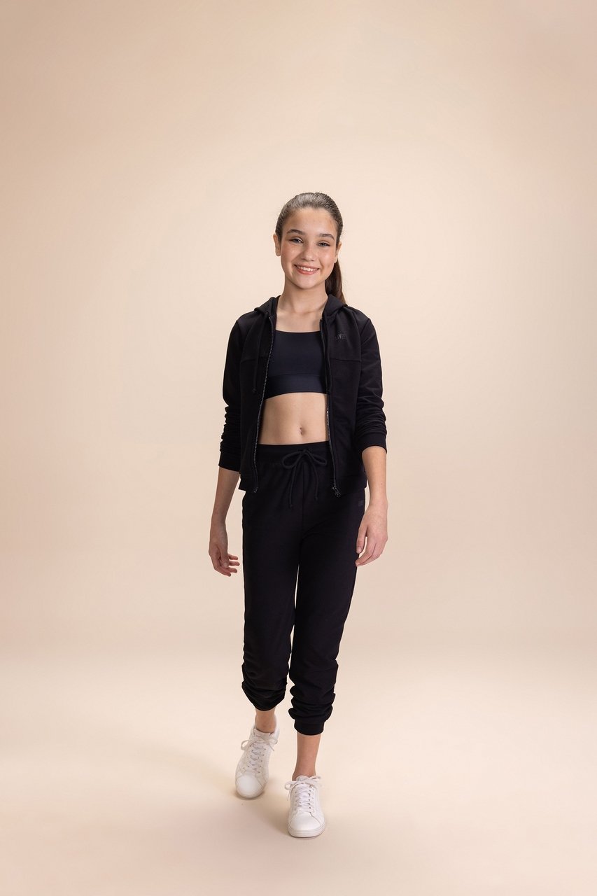 Jaqueta Jog Kids Noir Black