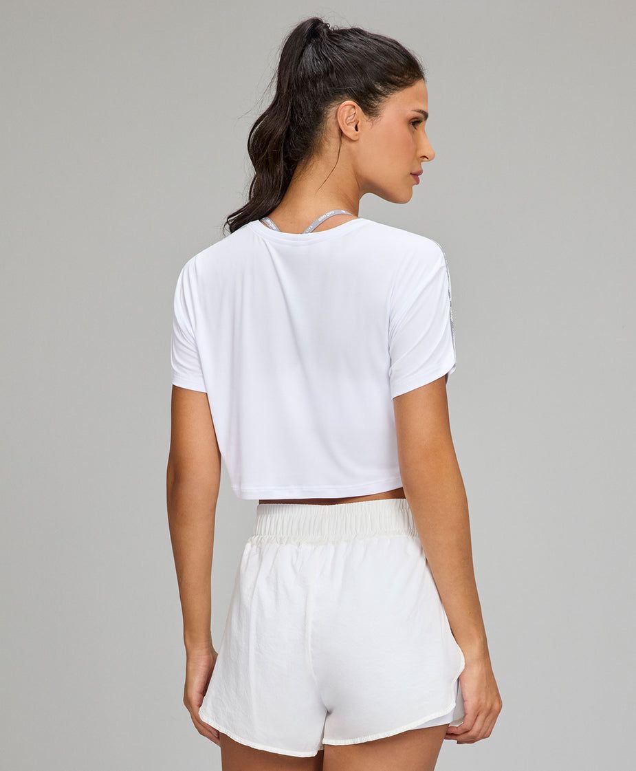 T-shirt Cropped Elastico Personalizado 5