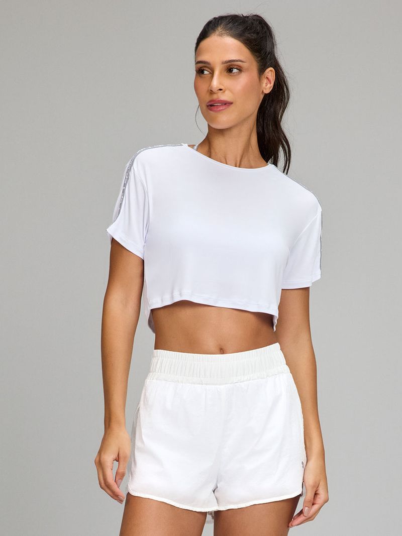 T-shirt Cropped Elastico Personalizado 10