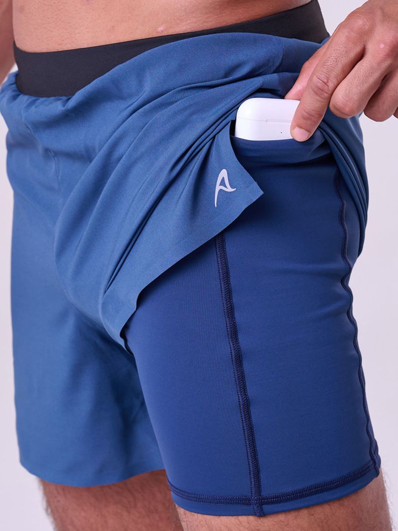 Short Com Bermuda Grit Bossa 3 Bolsos 5" Masc Color 6