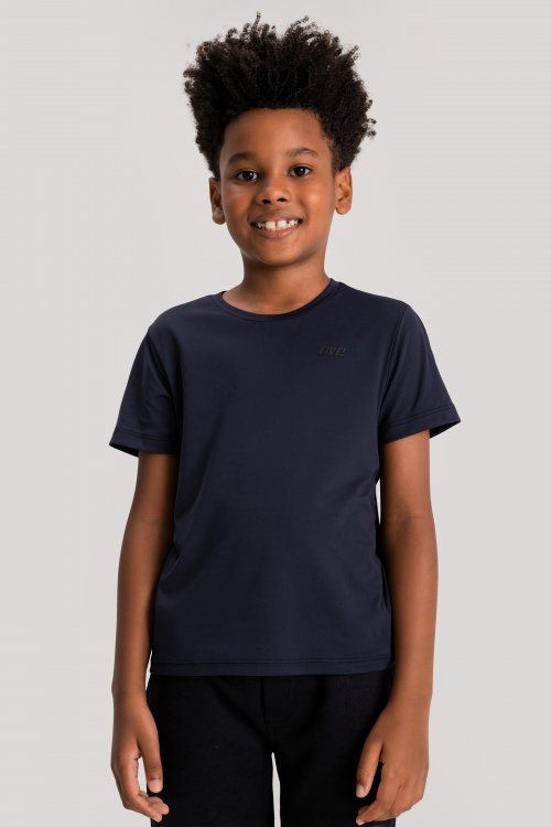 CAMISETA LIVE ESSENTIAL KIDS 10 NOIR BLACK