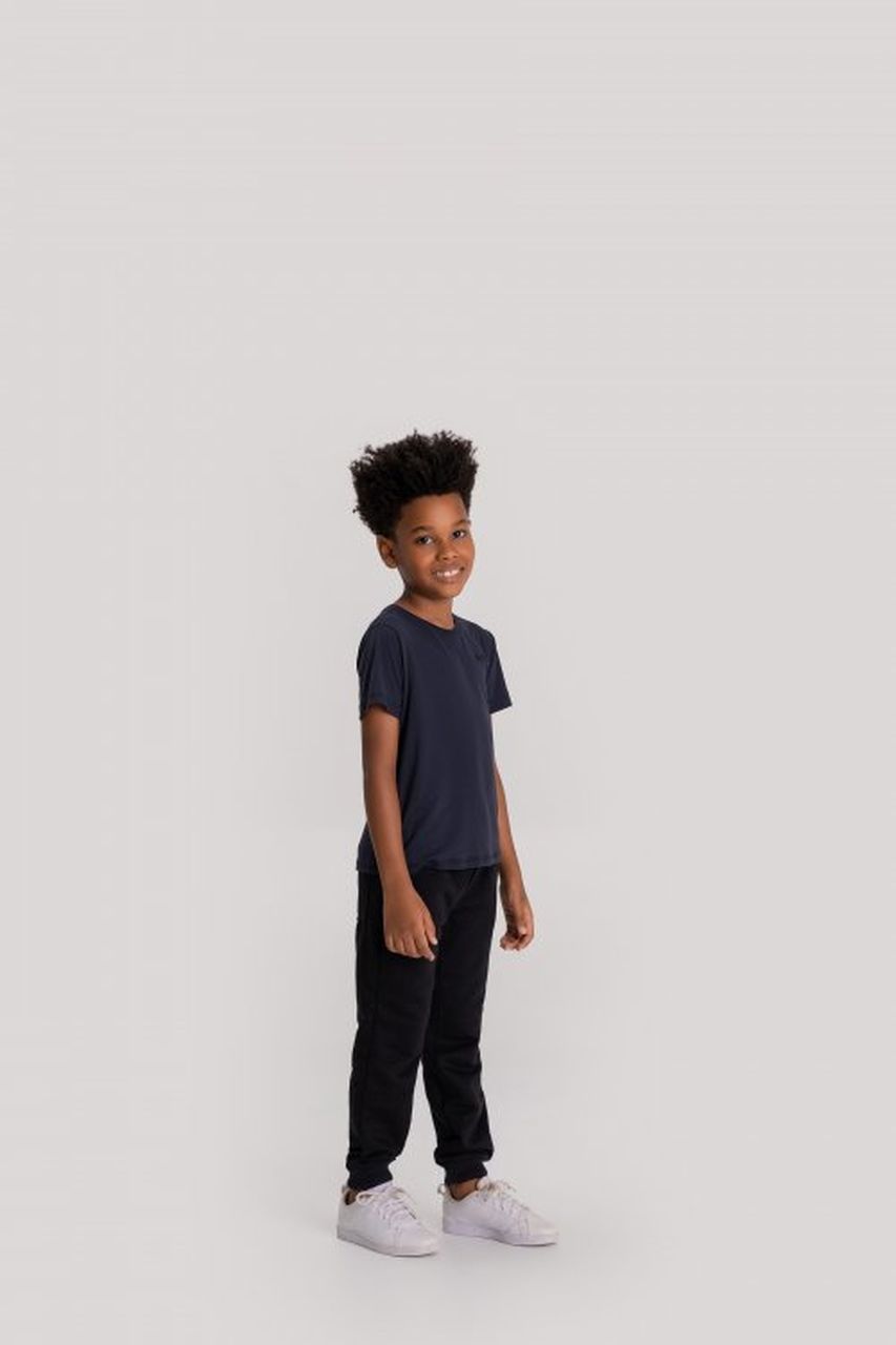 CAMISETA LIVE ESSENTIAL KIDS 10 NOIR BLACK 2