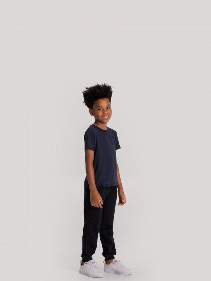 CAMISETA LIVE ESSENTIAL KIDS 12 NOIR BLACK 2