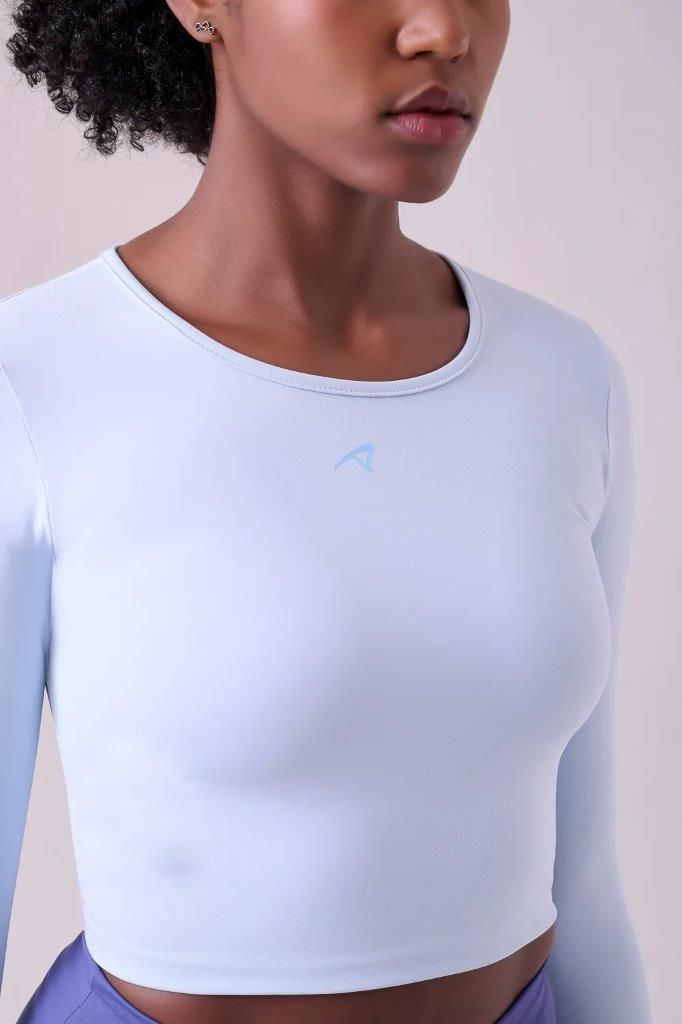 Camiseta Manga Longa Signature Cropped Samba 3