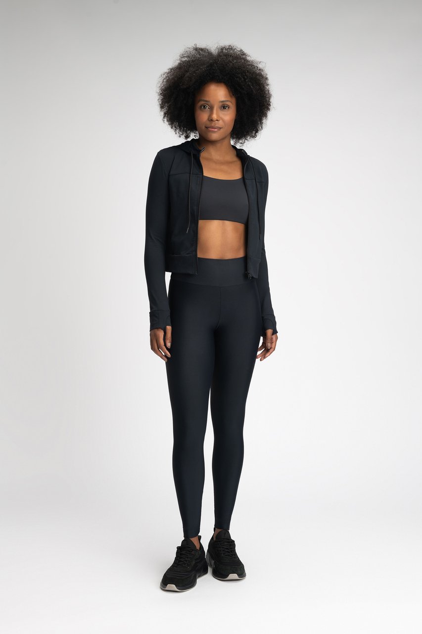 JAQUETA SENSE FLEECE G/L NOIR BLACK