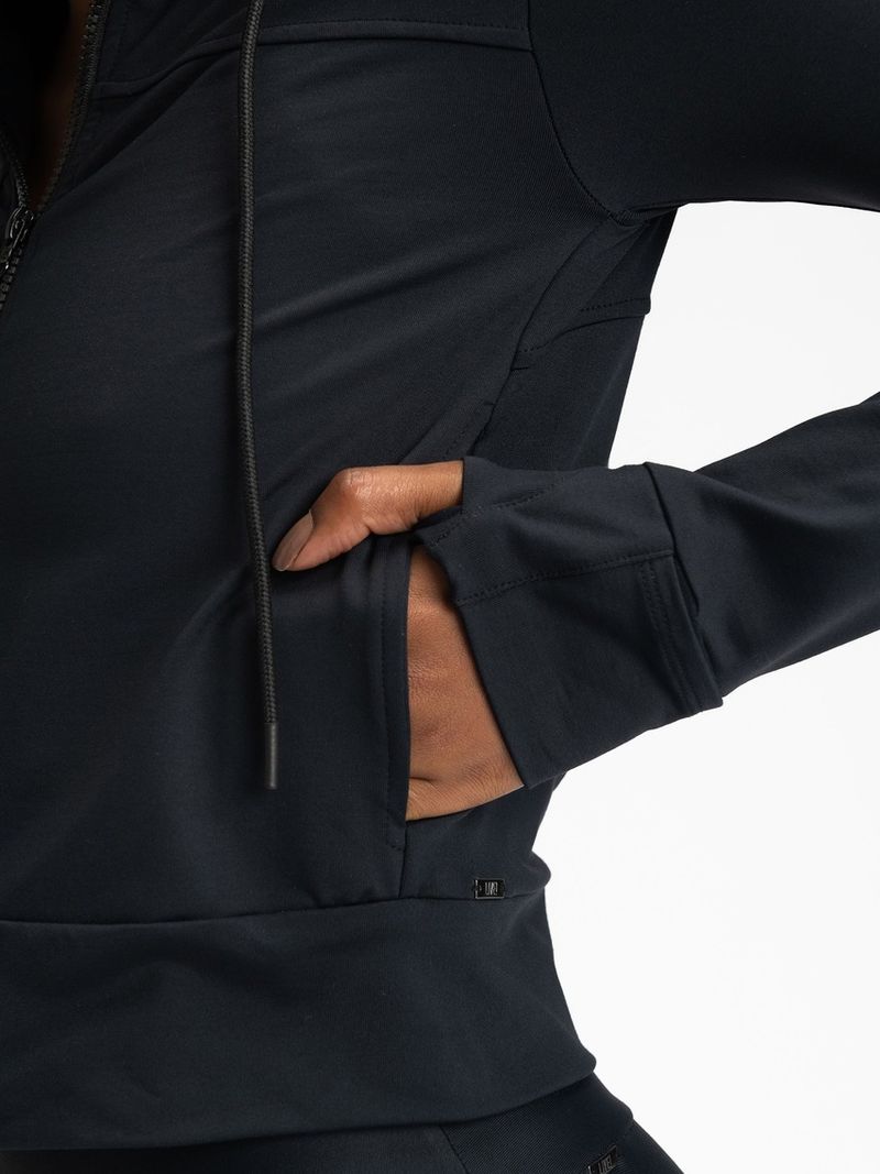 JAQUETA SENSE FLEECE G/L NOIR BLACK 4