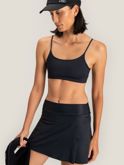 Saia Com Shorts Sense Essential Noir Black