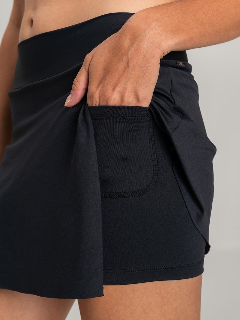 Saia Com Shorts Sense Essential Noir Black 2