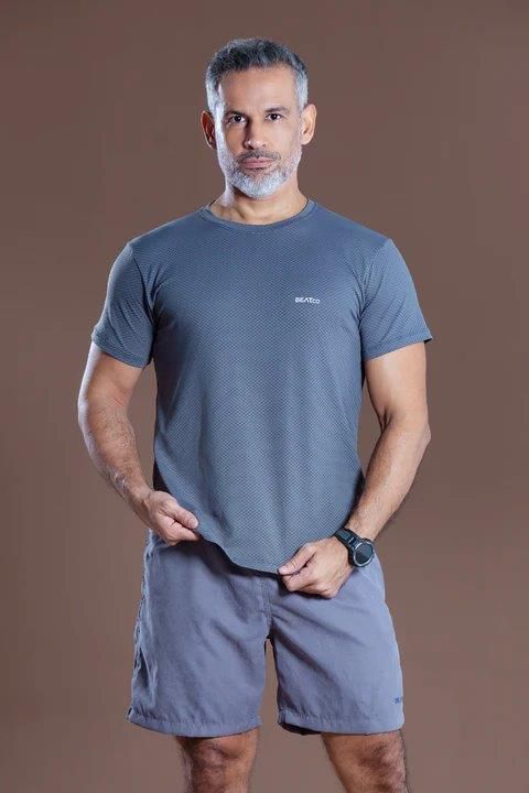 Camisa Masculina Air Cinza 1