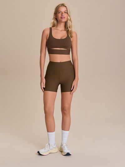 Top Cut Out Fit Green