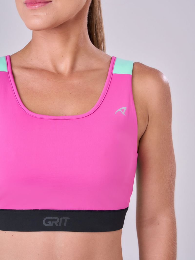 Top Grit Bossa Ajustavel 1 Bolso Reto 3