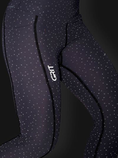 Legging Grit Bossa 3 Bolsos Reflect Preto