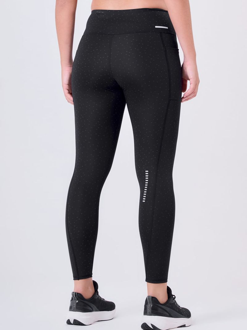 Legging Grit Bossa 3 Bolsos Reflect Preto 2