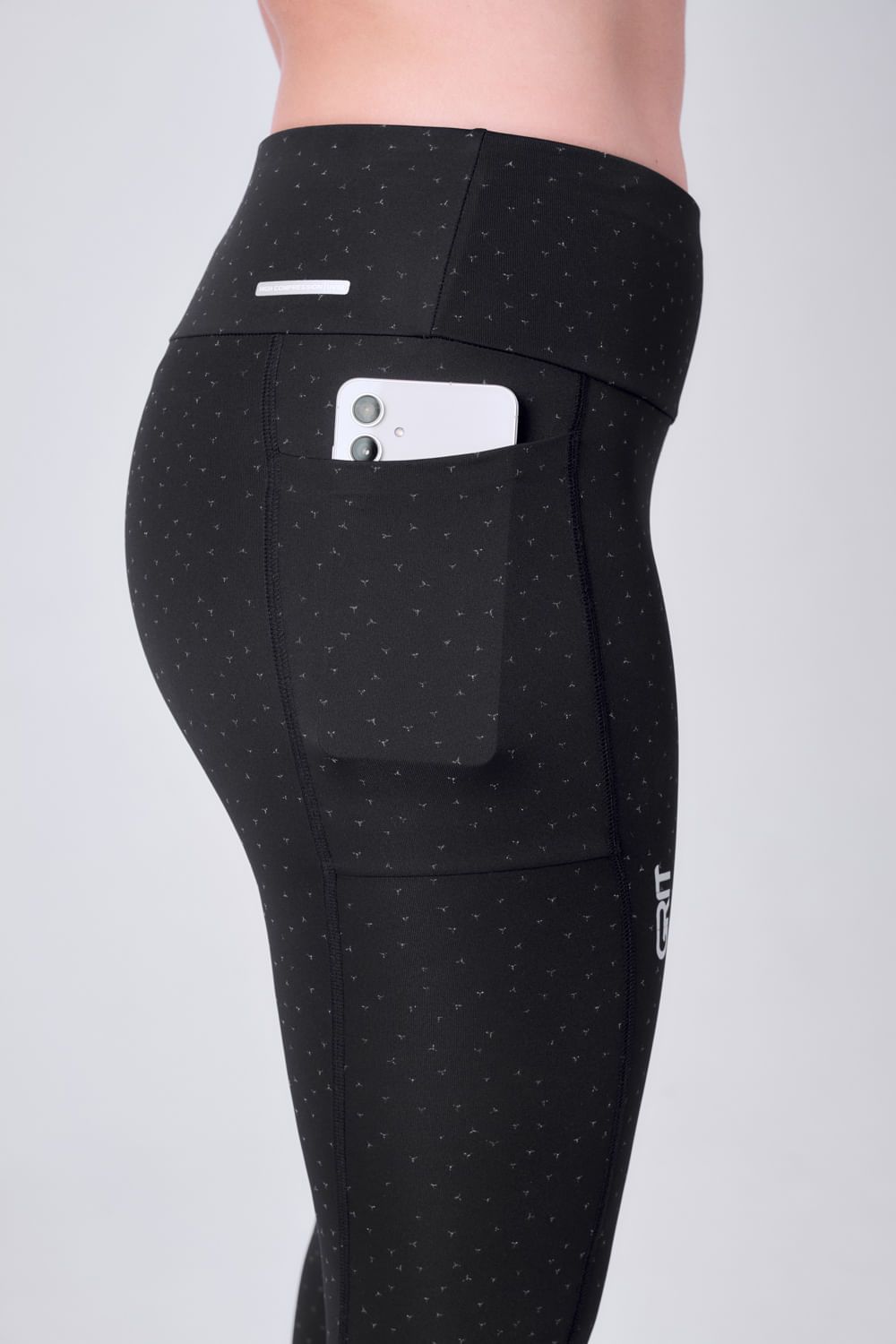 Legging Grit Bossa 3 Bolsos Reflect Preto 5