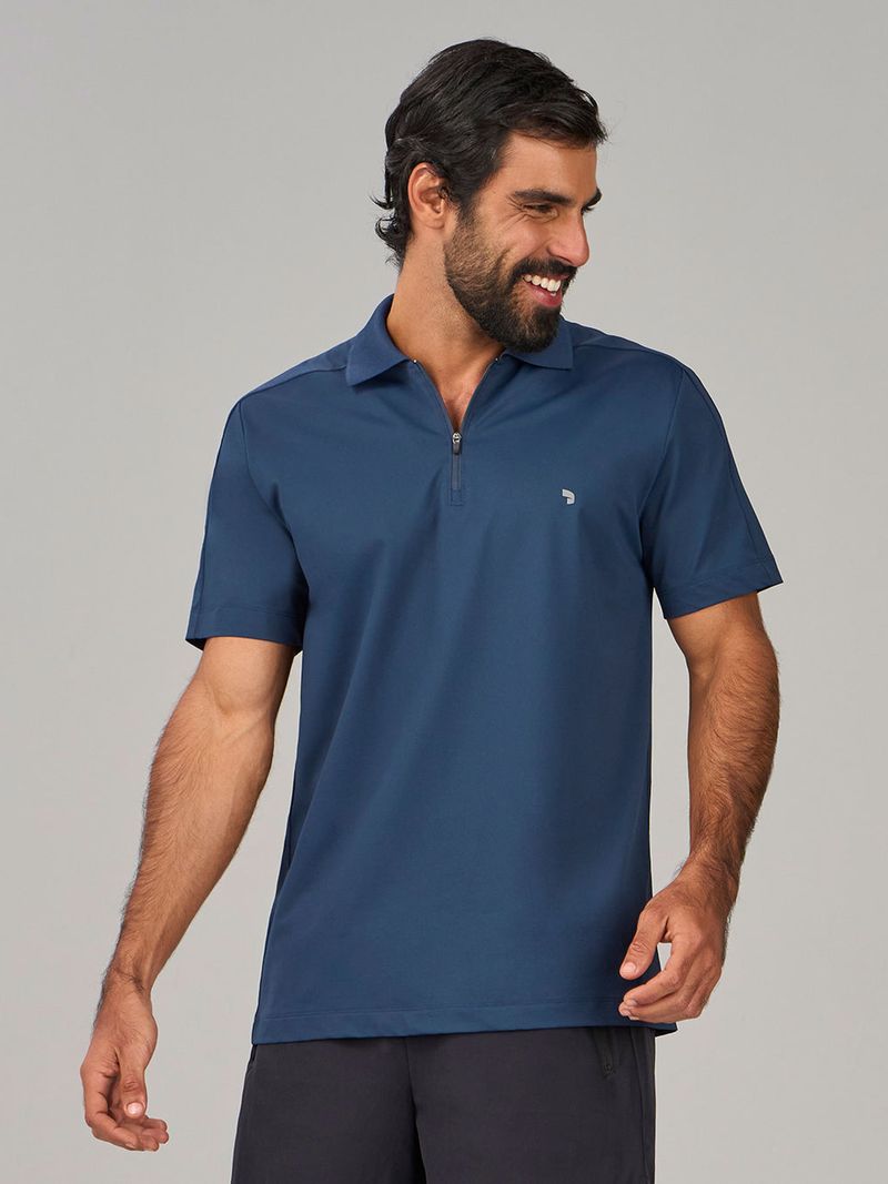 POLO PIQUET COM ZIPER 1