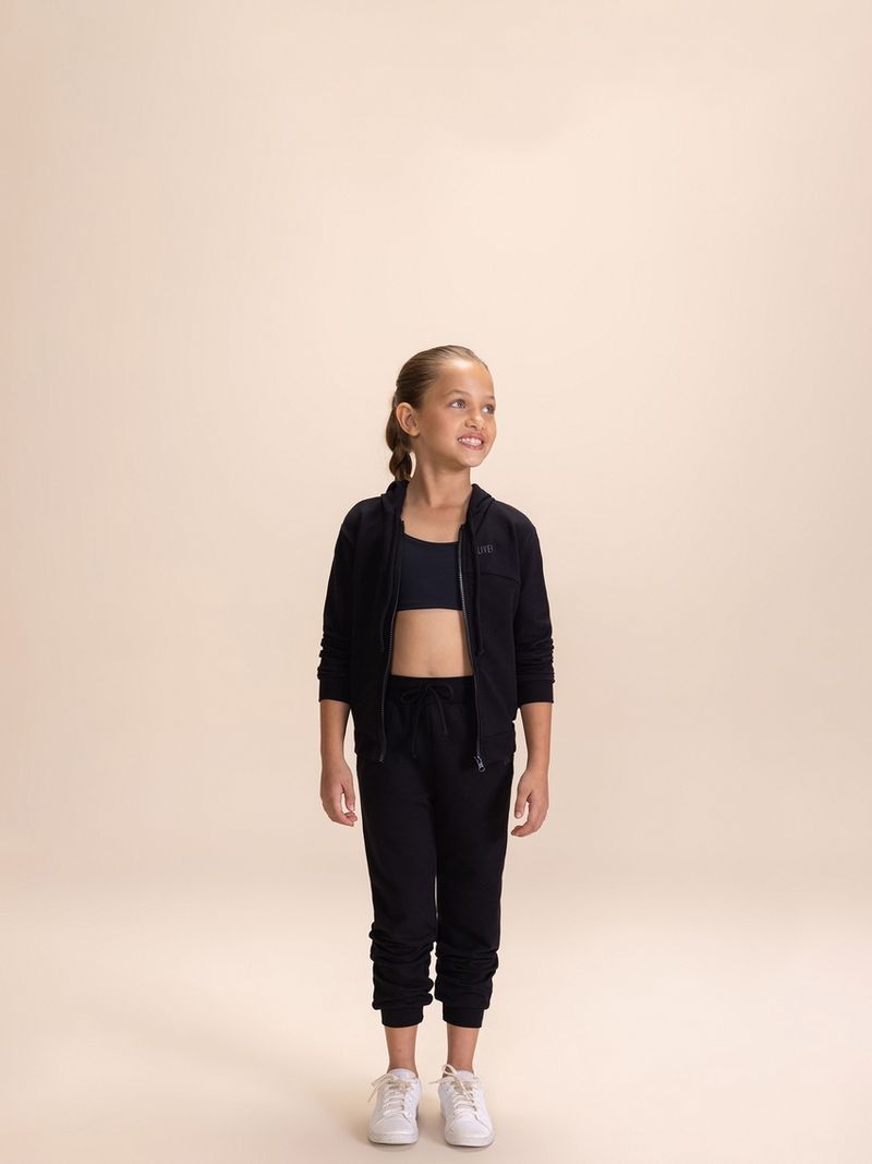 Calça Jog Kids Noir Black 3