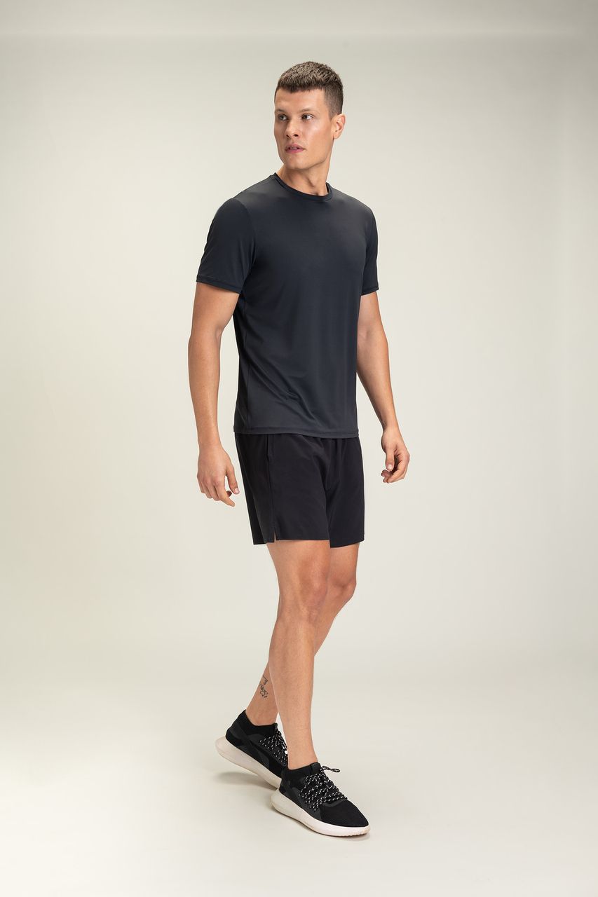 Camiseta Comfy Side Men Noir Black